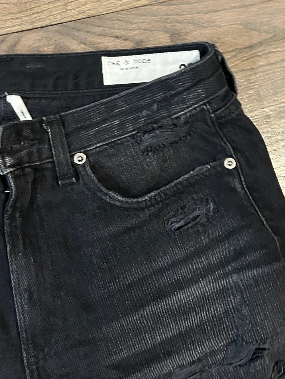 ✨Rag & Bone Tattered Shorts maya high rise short summer size 28